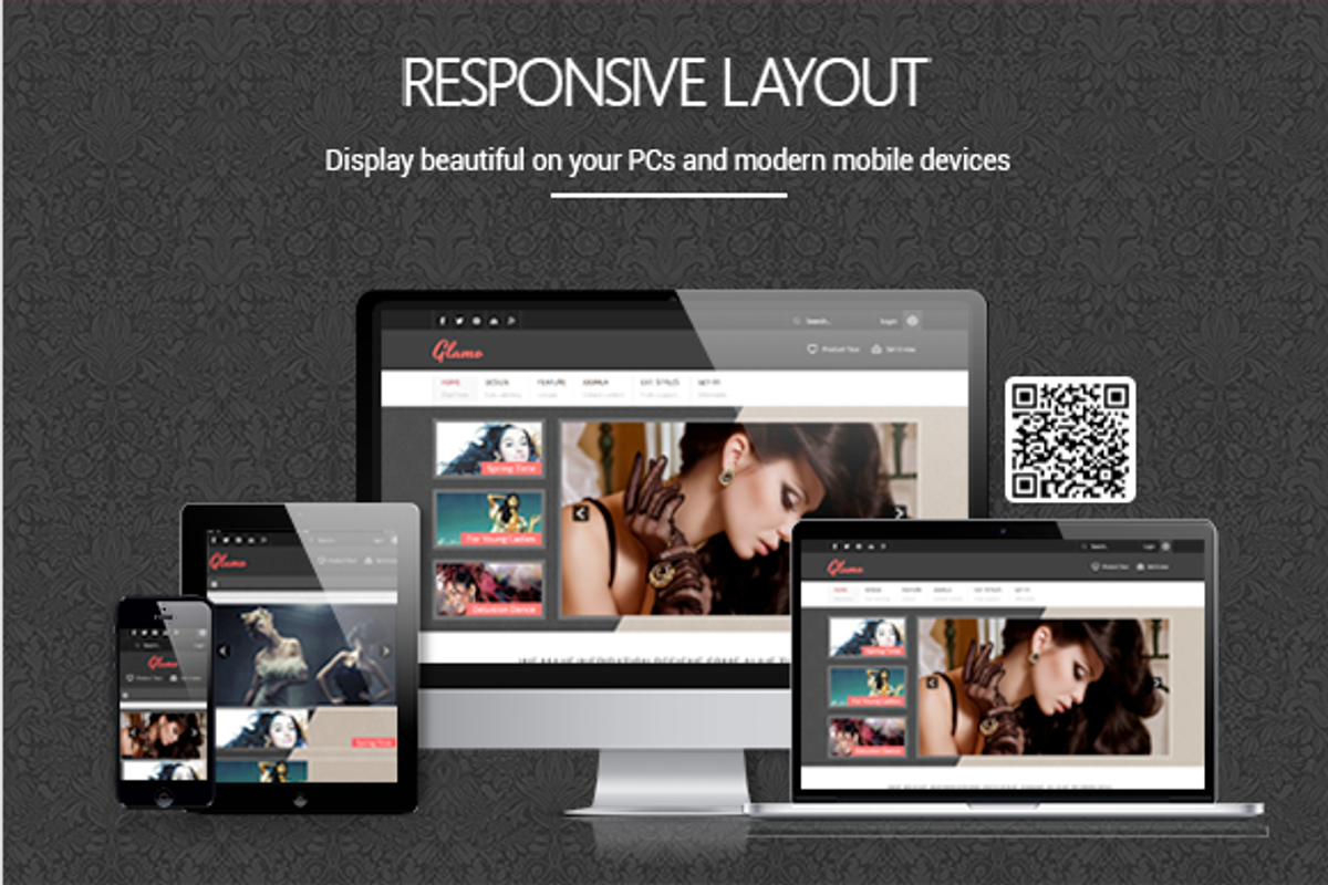 JSN Glamo - Befits Retail Websites, a Websites & App Template by JoomlaShine (Photo 2 of 5)
