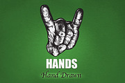 HANDS - Hand Drawn, an Illustration by BusOne (Thumbnail 2 of 2)