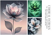 Ethereal Florals, a Decorative Illustration by Digital Art Creations (Thumbnail 2 of 7)