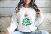 Colorful Glitter Coquette Christmas, an Illustration by Watercolor design (Thumbnail 5 of 6)
