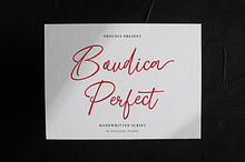 Boudica Perfect | Handwritten Script