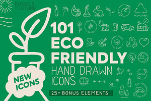 101 Eco Friendly Icons + 25 Bonus