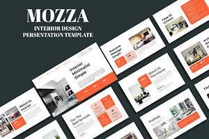 Interior Mozza_Keynote&GSL, a Presentation Template by yanindesign