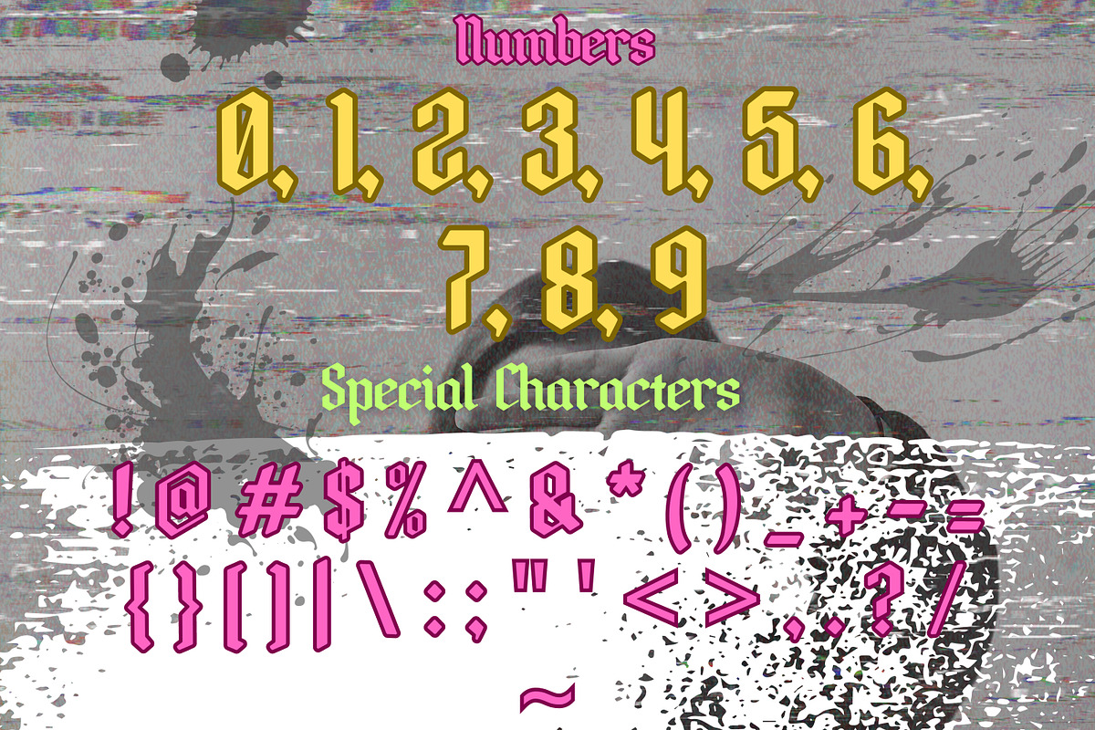 RebelRune - Rounded Blackletter Font, a Blackletter Font by PaperMoon (Photo 4 of 4)