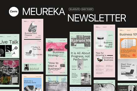 Meureka - Newsletter Template, an Email Template by Creavora