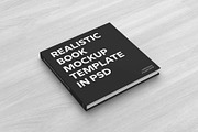 Hardcover Square Book Mockup, a Books & Magazine Mockup by Petr Stránský (Thumbnail 14 of 21)