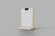 Wood Sign Holders Mockup, an Advertising Mockup by Muhazdinata (Thumbnail 8 of 8)