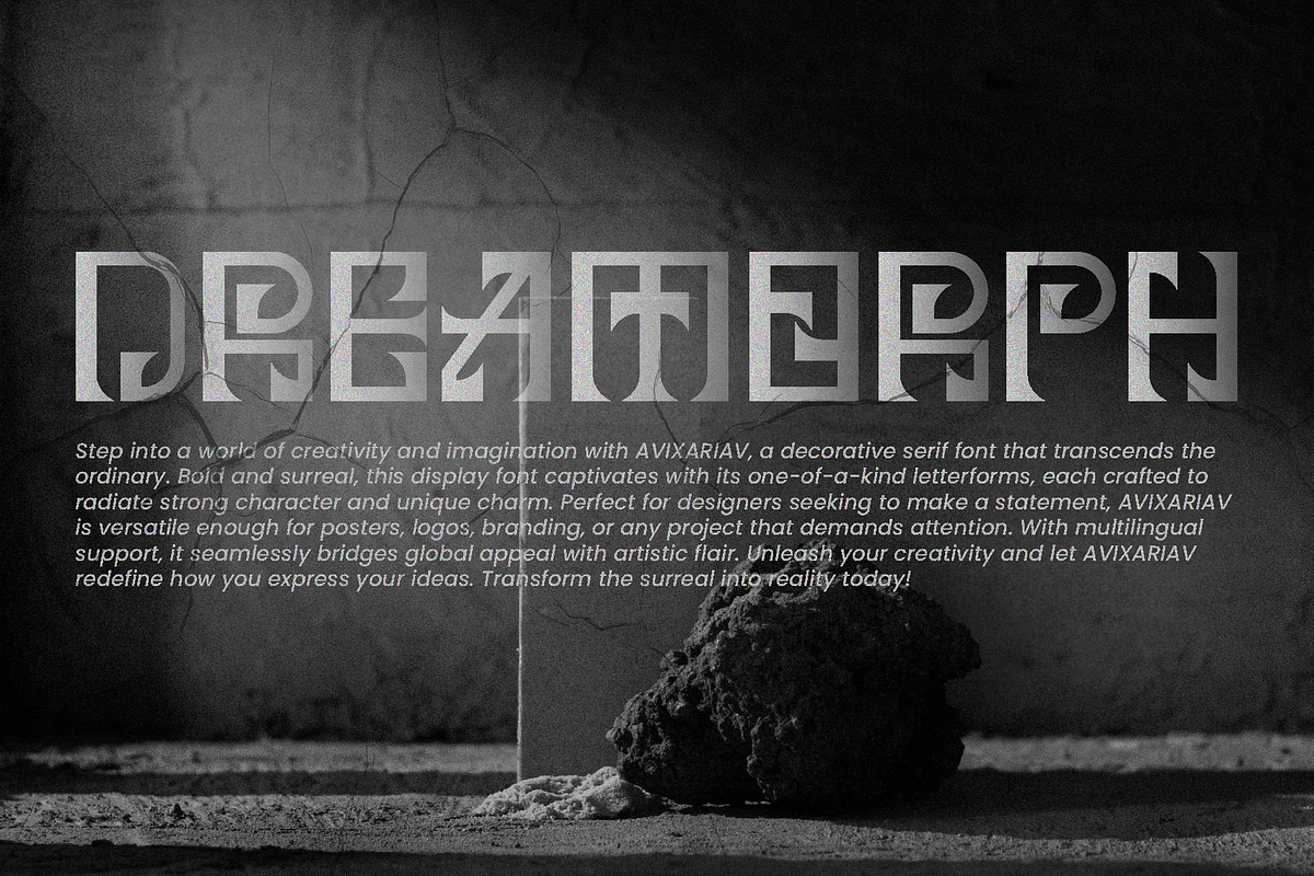 Avixariav Font, a Serif Font by Erifqizefont (Photo 9 of 12)
