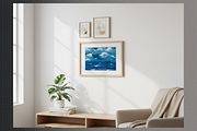 Atmospheric Seascape Acrylic, a Decorative Illustration by AMMi (Thumbnail 3 of 4)