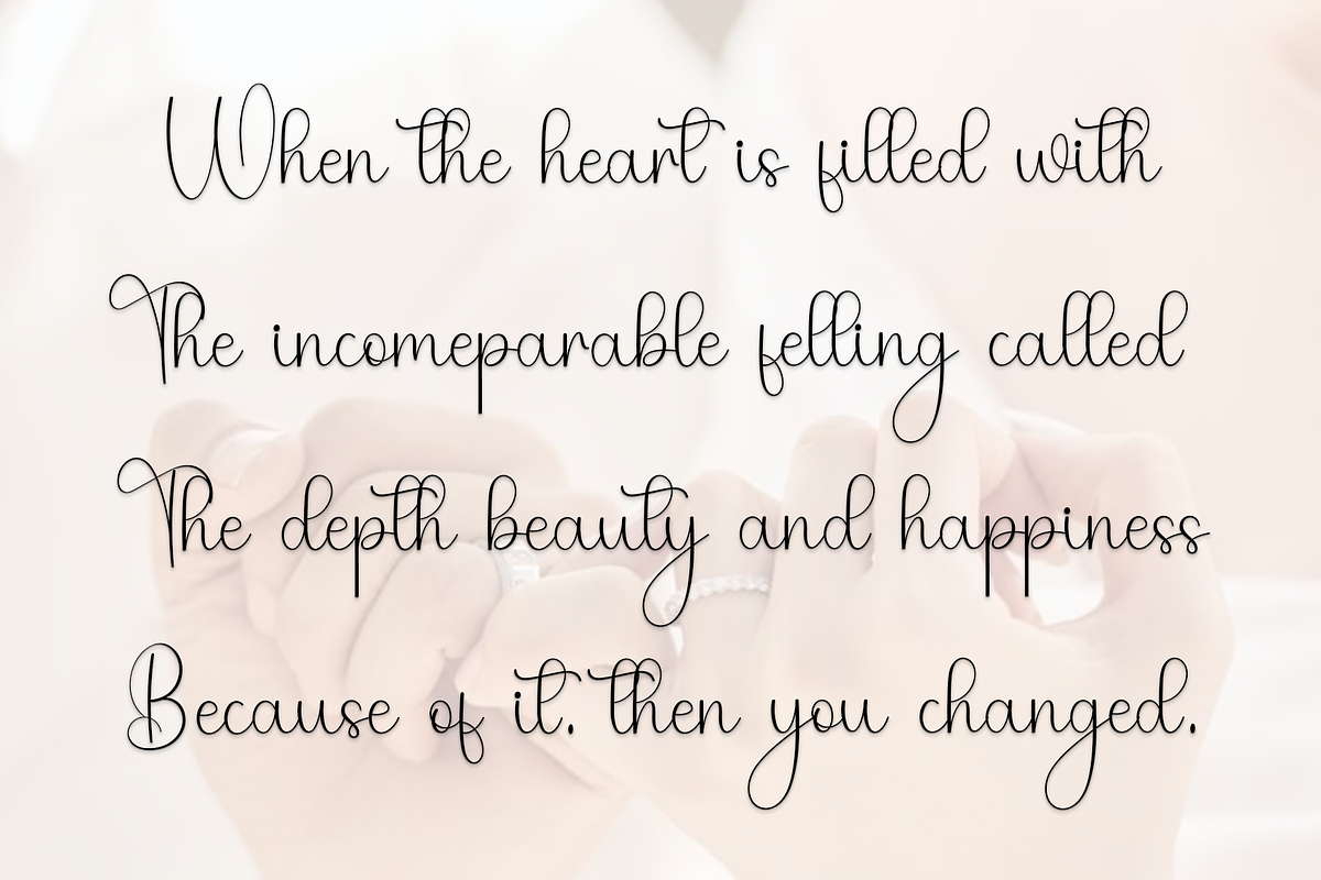 Following, a Handwritten Font by FreshTypeINK (Photo 6 of 7)