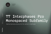 TT Interphases Pro Mono, a Sans Serif Font by TypeType (Thumbnail 1 of 6)