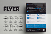 Corporate Flyer 01, a Flyer Template by Arslan (Thumbnail 1 of 3)