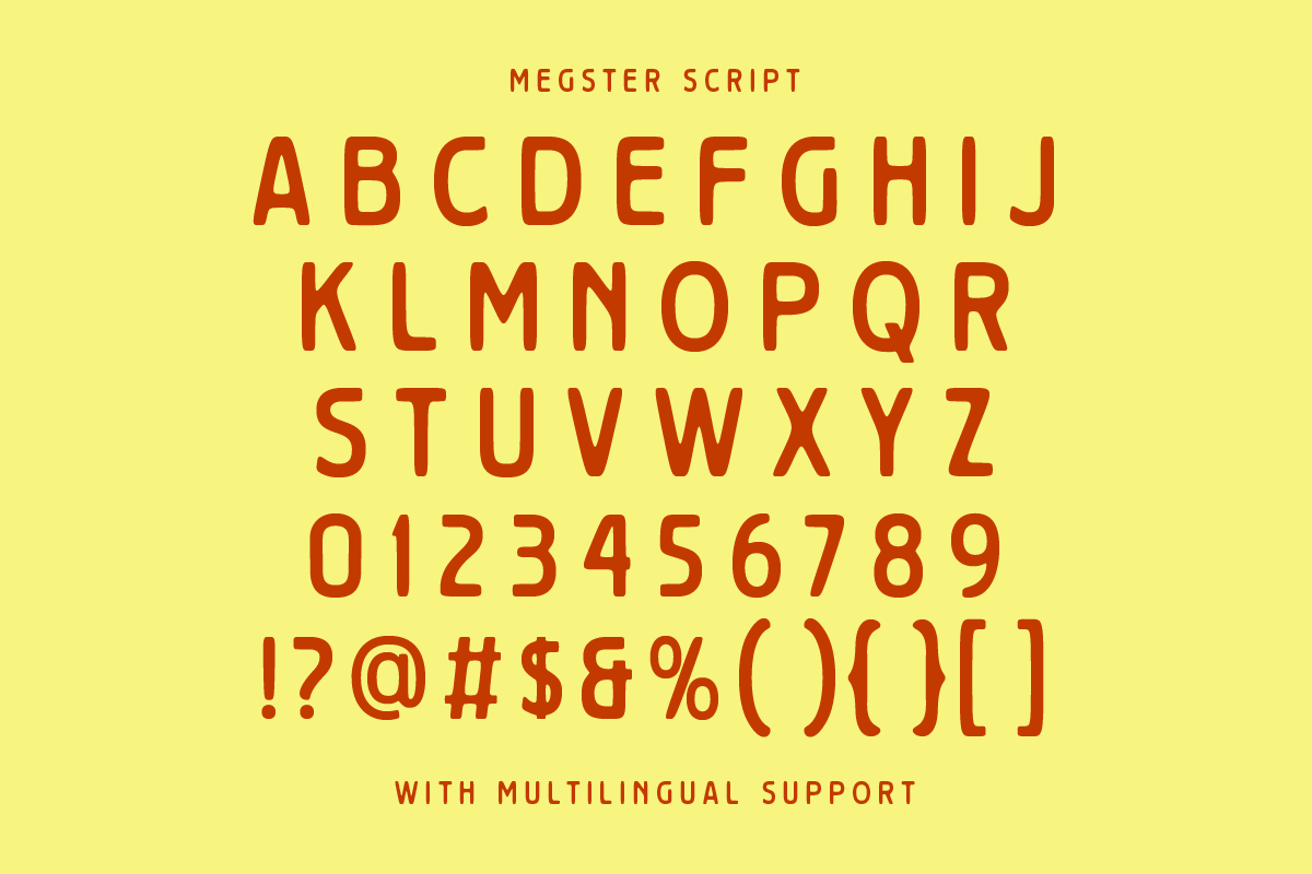 Megster Racing Font Duo, a Script Font by Letterhend Studio (Photo 9 of 10)