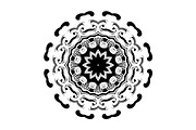 Elegant Mandala Line Art Collection, a Decorative Illustration by NJ Himel (Thumbnail 71 of 101)
