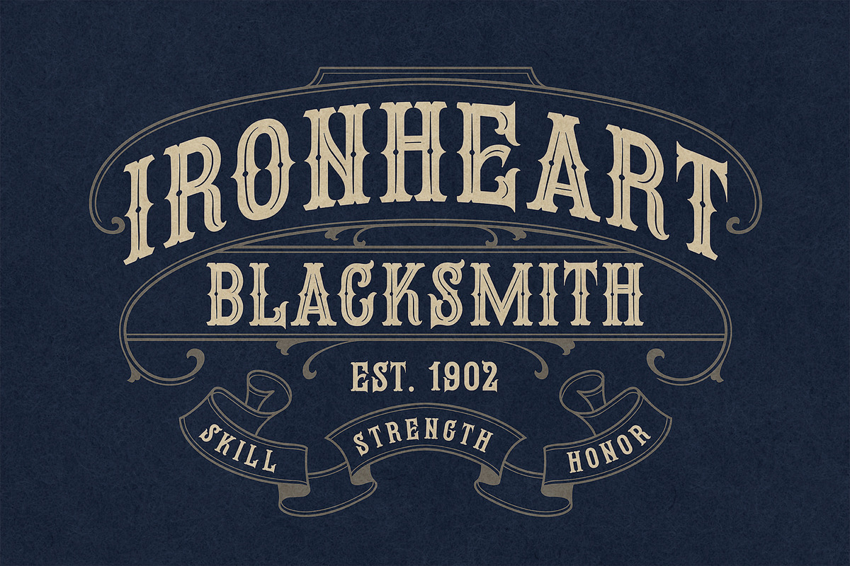 Memento – Vintage Western + Extra, a Serif Font by Kaizla03 (Photo 3 of 10)