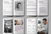 Business Employee Handbook Brochure, a Brochure Template by MightyDesign (Thumbnail 2 of 8)