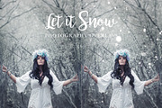Let It Snow Photography Overlays, a Layer Style Add-On by Ashley Alexandra Design (Thumbnail 2 of 11)