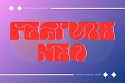 TEEMING MASSES - BOLD GROOVY FONT, a Sans Serif Font by 177Studio (Thumbnail 5 of 8)