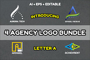Agencys Logo Bundles Letter A Design, a Branding & Logo Template by Ingat Sahabat (Thumbnail 1 of 3)
