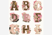 Faith Collage Alphabet PNG Bundle, a Decorative Illustration by Tanya Kart (Thumbnail 3 of 6)