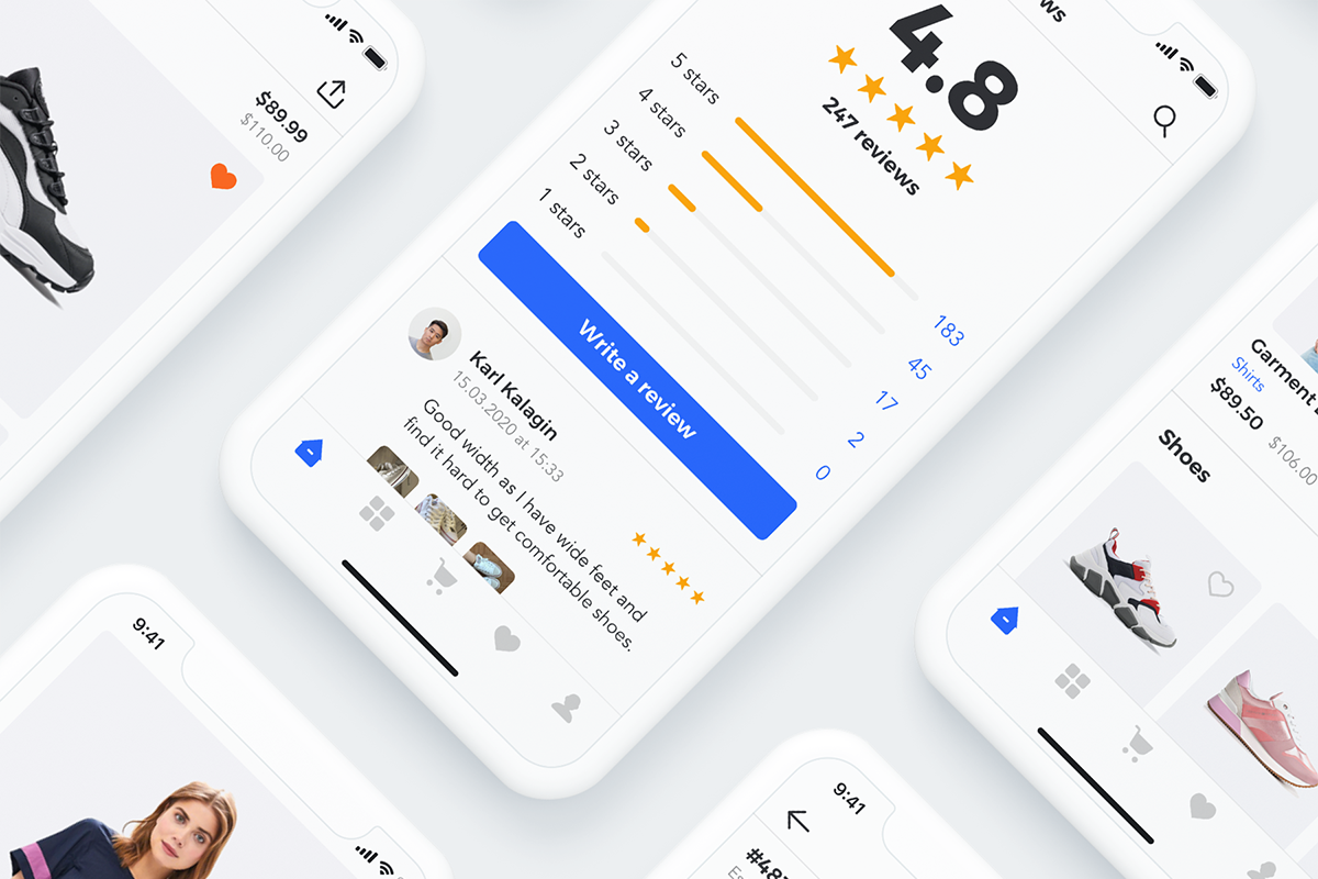 Sector UI Kit. E-commerce, an UI Kit Template by Singlayn (Photo 7 of 7)