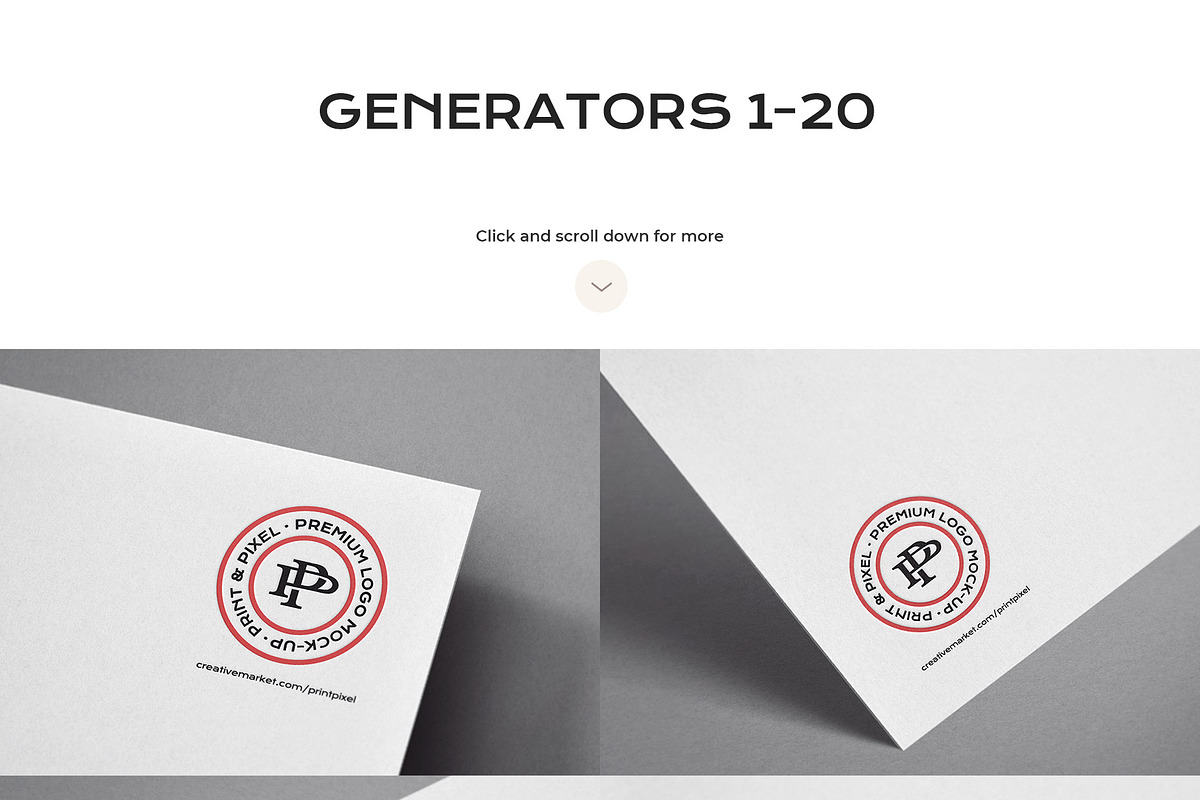 100 Logo Mockup Branding Bundle, a Product Mockup by PrintPixel (Photo 25 of 30)