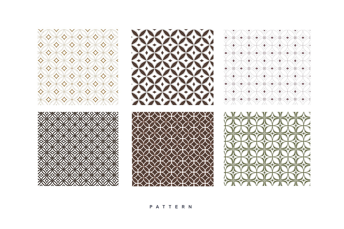 Batiq Seamless Pattern | Kawung, a Pattern Graphic by aquene (Photo 9 of 9)
