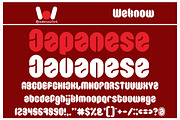 Japanese Javanese Font, a Font by weknow (Thumbnail 1 of 5)