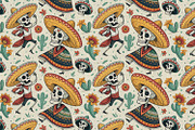 Seamless Pattern Day of the Dead, a Pattern Graphic by Designs by Helen Trupak (Thumbnail 9 of 12)