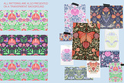 Folk art patterns set, a Graphic by Veleri (Thumbnail 6 of 7)