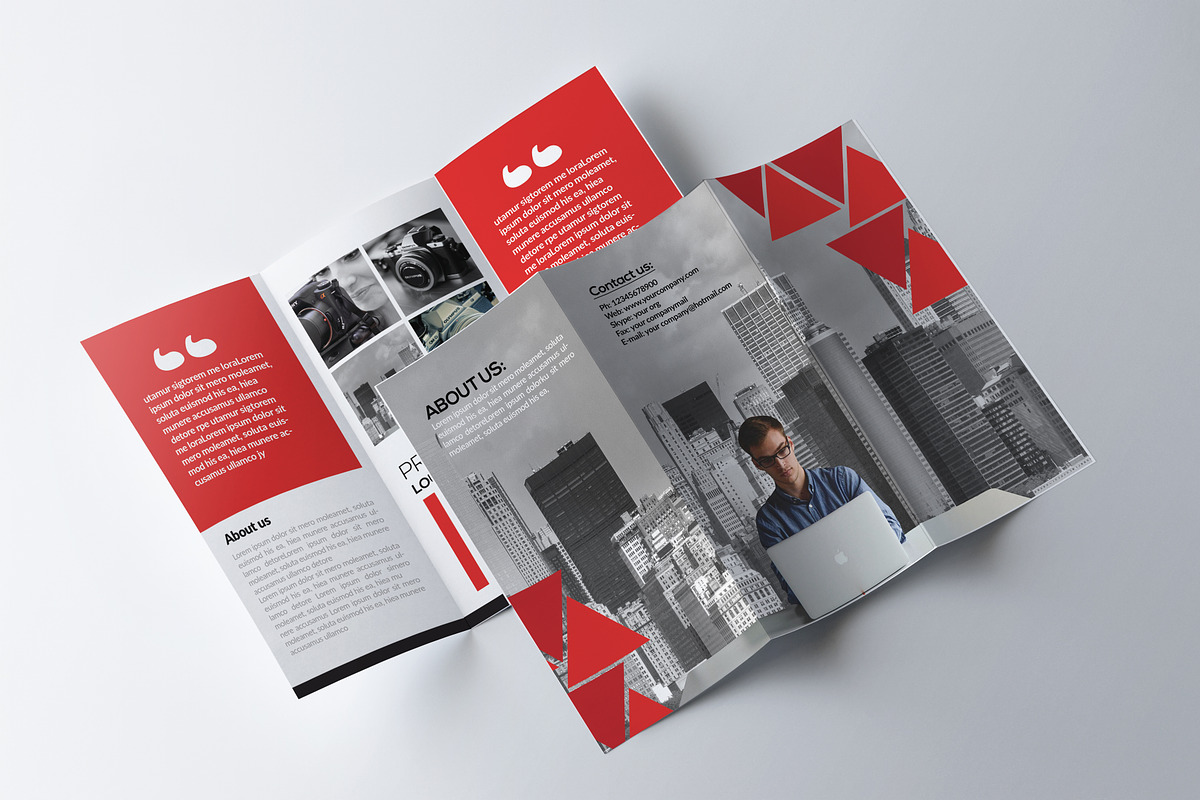 5 Corporate Tri Fold Bundle, a Brochure Template by Business Flyers (Photo 4 of 6)