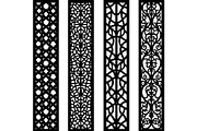 Elegant Laser Cut Panel Set, an Object Graphic by Creativeshirt (Thumbnail 11 of 13)