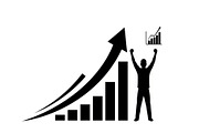50 Business Growth Success Icons Bun, an Illustration by Designer_Momina (Thumbnail 50 of 51)