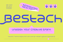 Bestach Futuristic Techno Display