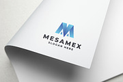Modern Geometric Letter M Logo, a Branding & Logo Template by Design_Planet (Thumbnail 1 of 3)