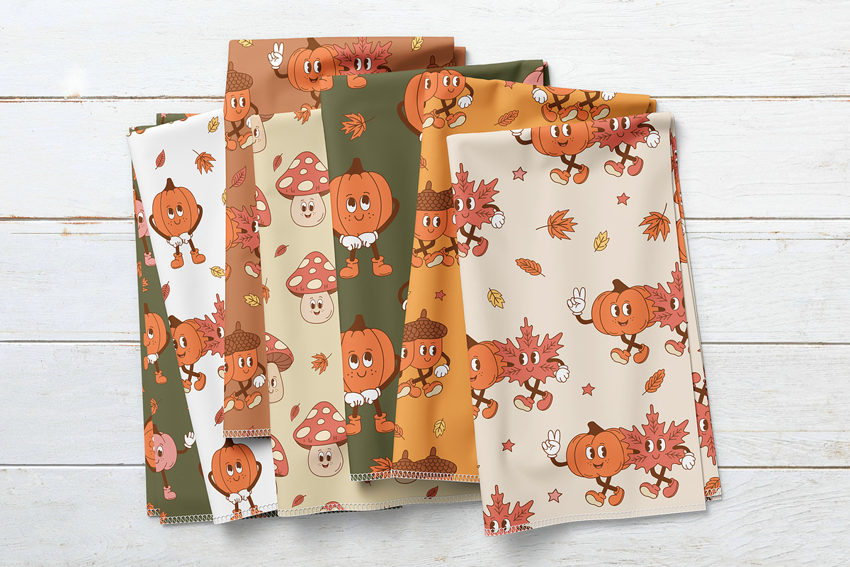 Cute Autumn Clipart Bundle, a Seasonal Illustration by NataKa (Photo 9 of 10)