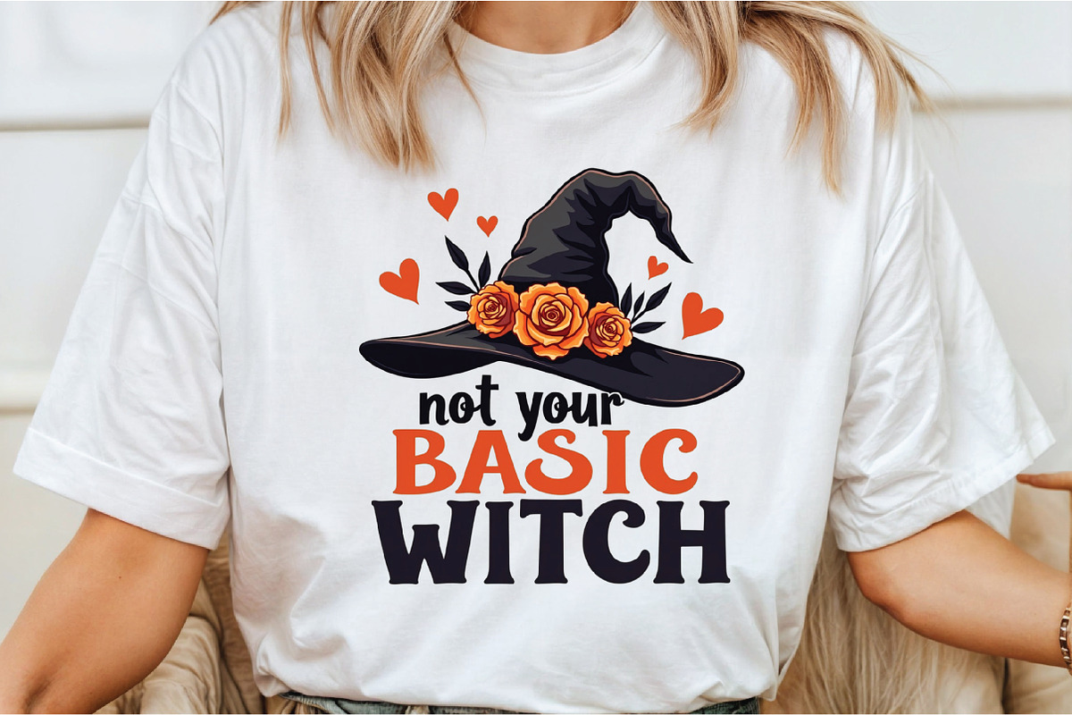 Not Your Basic Witch Sublimation, a Graphic by Libby Wishes (Photo 2 of 5)
