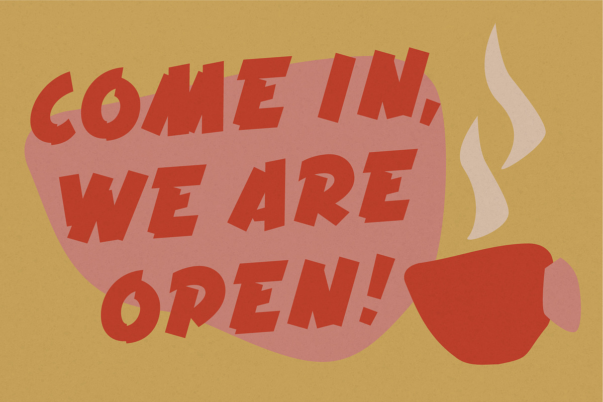 Terrazzo Mono Display Font preview 2