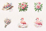 Pastel Clipart Bundle, a Seasonal Illustration by CreationArt (Thumbnail 3 of 7)