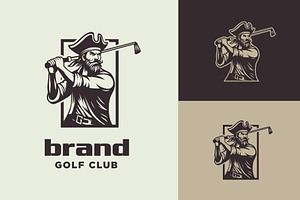 Pirate Golf Club Logo