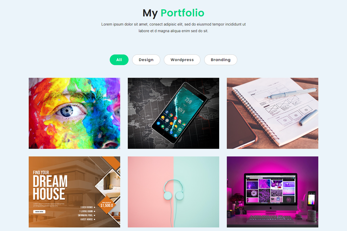 Modern Personal Brand Website (2026), a Bootstrap Template by Themeplaza (Photo 4 of 6)