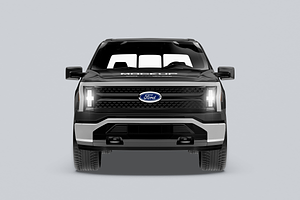 Pickup Truck Mockup