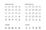1500 Line Icons Pack, an Outline Icon by WORAKAMON Design Studio (Thumbnail 8 of 18)