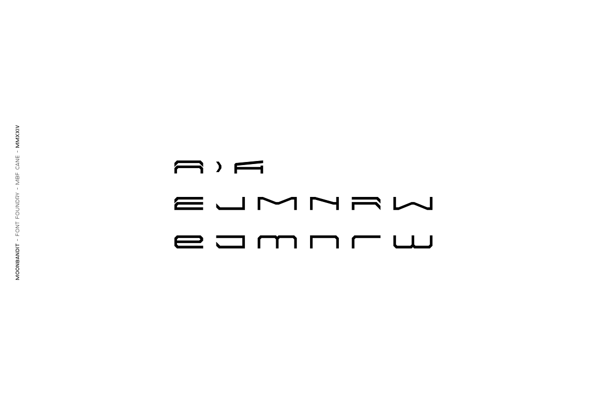 MBF Cane, a Sans Serif Font by MoonBandit (Photo 3 of 8)