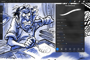 600+ Brushes Procreate BIG PACK, a Brush Add-On by Georg's Procreate Brushes (Thumbnail 55 of 115)