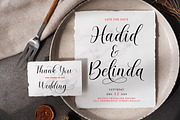 Hongkong Script, a Script Font by Has_rizal (Thumbnail 6 of 8)
