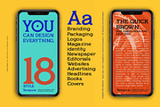Temporis - Serif Font Family, a Serif Font by Artistic & Unique (Thumbnail 9 of 13)