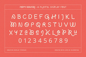 Poppy Bonfire - Modern Display Font