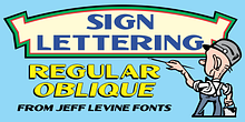 Sign Lettering JNL