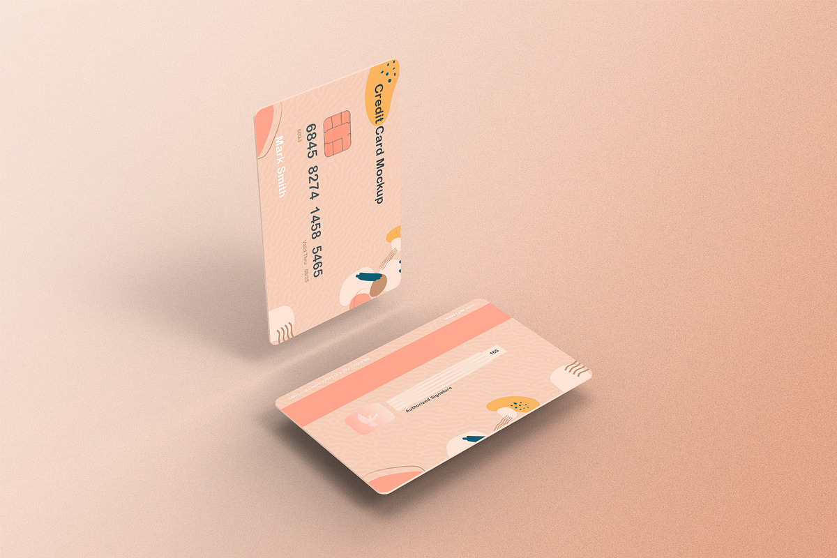Credit Card Mockups Set | 51 PSD, a Print Template by ExplicitConcepts (Photo 13 of 51)